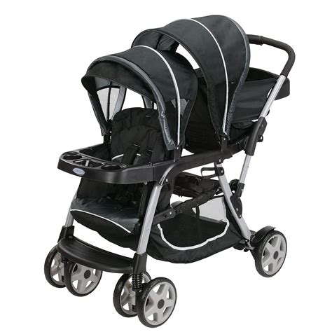 Buy Graco Ready2Grow Click Connect LX Double Baby Stroller | 10+ Riding ...