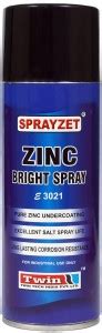 SPRAYZET ZINC Bright Spray|Pure Zinc Undercoating| Silver Spray Paint ...