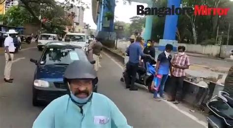 Bengaluru police set up several random checkpoints across the city amid ...