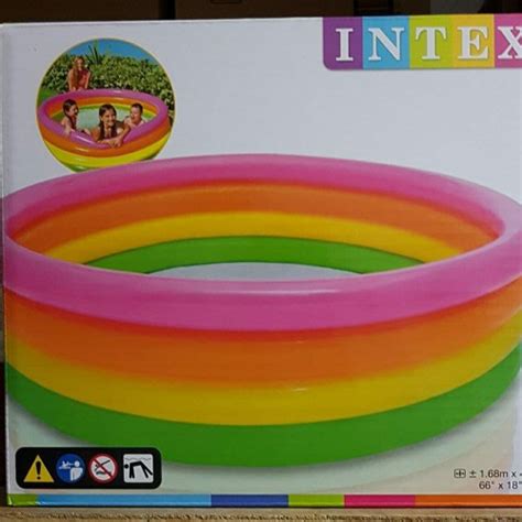 Jual Kolam Anak Intex Original 168cm x 46 Mainan Anak Kolam Renang ...