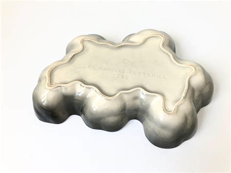 Mid Century Amorphous Pottery Tray by Los Angeles Potteries For Sale at ...