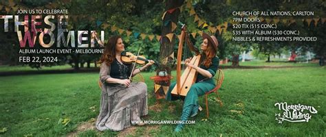 THESE WOMEN - Melbourne Album Launch!, Carlton Church of All Nations ...