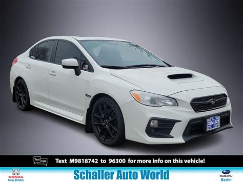 2021 Subaru WRX Premium at Schaller Subaru - NEW - Research - GrooveCar