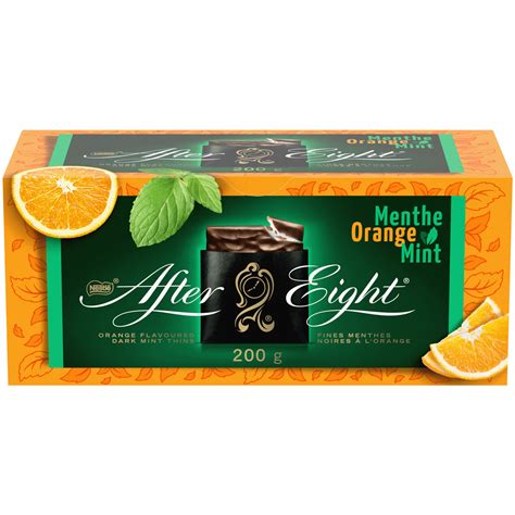 After Eight - Orange flavoured dark chocolate mint thins, 200g | Rossy