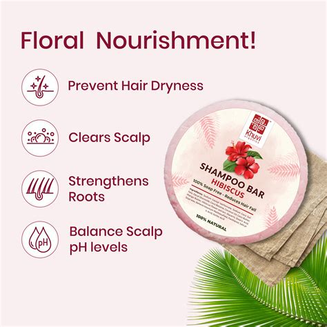 Shampoo Bar - Hibiscus – Khuvi Organics