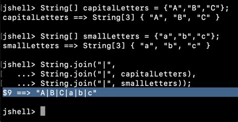 Java String Join 的图像结果