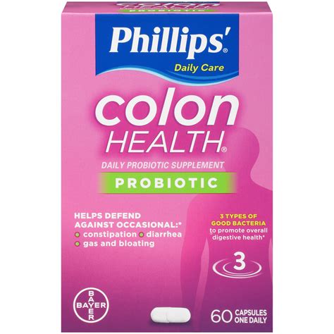 Phillips Colon Health, Probiotic Caps, 60 capsules