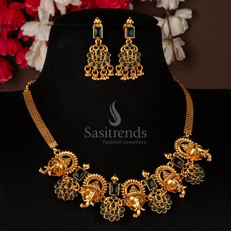 Premium Temple Choker Sets – Sasitrends