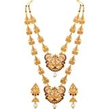 Shining Diva Fashion Latest Combo Design Pearl Necklace Set for Women ...
