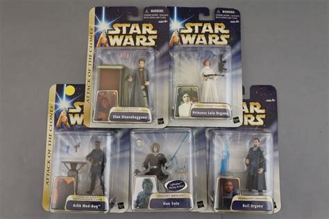 Star Wars - Collection of 24 carded and unopened Hasbro Star Wars ...