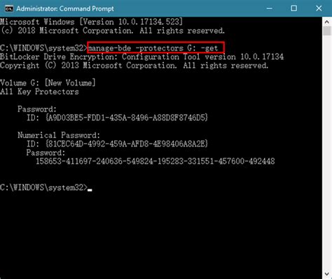 Image result for Get BitLocker Recovery Key