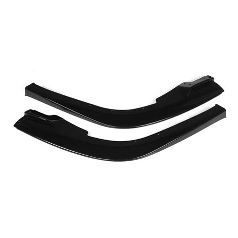 JIUTAI Car Front Bumper Spoiler Car Front Bumper Splitter Lip Spoiler ...