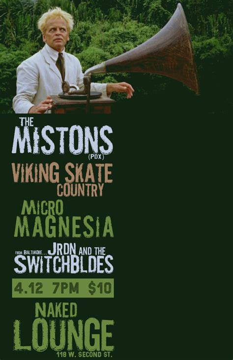 The Mistons / Viking Skate Country / Micro Magnesia / Jrdn & the ...