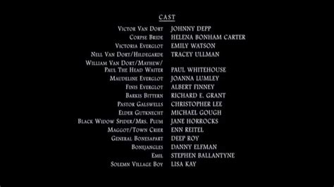 Image result for Behind the Voice Actors Corpse Bride