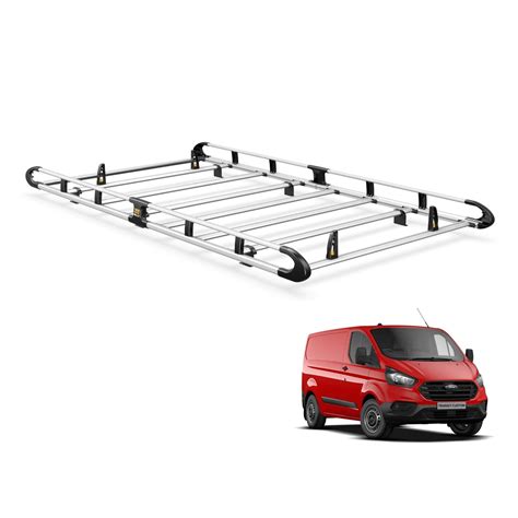 Buy Van Guard ULTI Rack+ 7 Bar Aluminium Van Roof Rack for Ford Transit ...