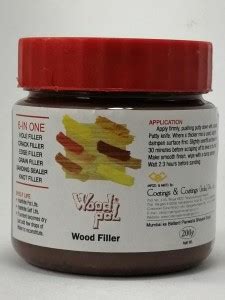 woodpol Wood Filler (Walnut) Water based|Grain||Hole|Knot|Edge Filler ...