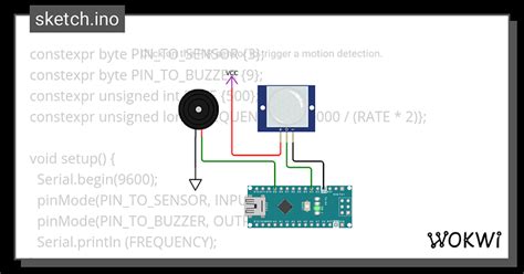 Arduino Motion Sensor Code 的图像结果