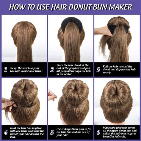 How To Put Hair Bun Donut at Margaret Cambell blog
