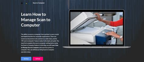 Image result for Scanner Actions Manage Scan to Computer