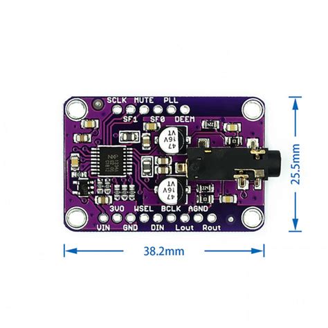 CJMCU-1334 UDA1334A I2S Stereo Decoder – ThinkRobotics.com