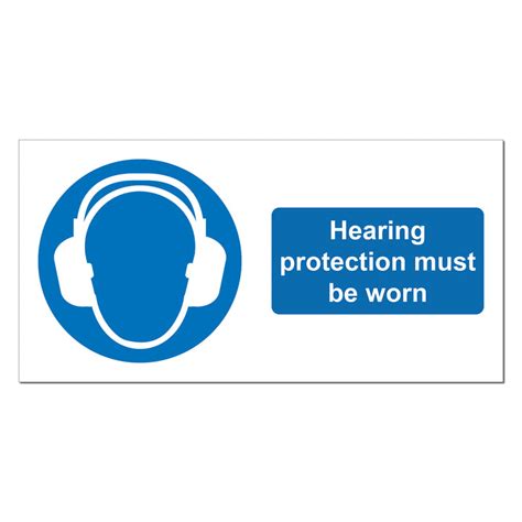 Image result for Hearing Protection Safety Signs