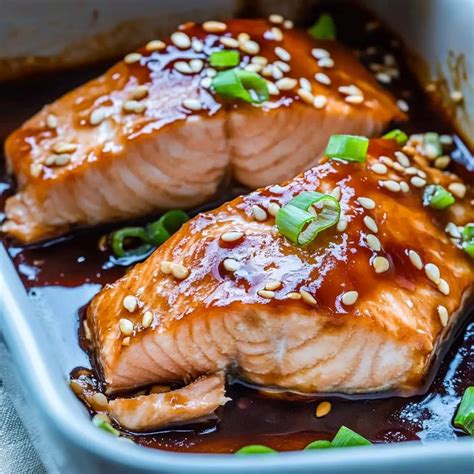 Quick Baked Teriyaki Salmon Recipe - Recipes by Clare