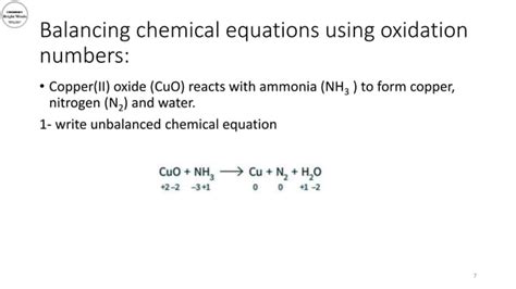 Image result for Balancing Chemical Equations Using Oxidation Number