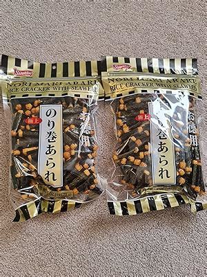Buy Japanese Shirakiku Nori Maki Arare Rice Crackers With Seaweed Snack ...