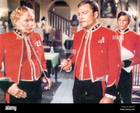 CONDUCT UNBECOMING, Trevor Howard, Stacy Keach, Michael York, 1975 Stock Photo - Alamy