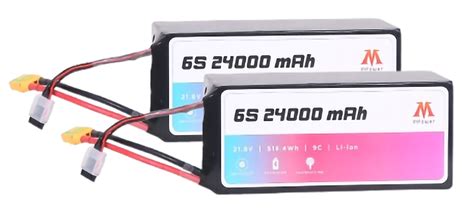 6s 24000mAh Lithium-Ion Battery for Agriculture Drones | mpower – mPower