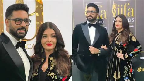 Abhishek Bachchan Aishwarya Rai and Aaradhya at IIFA 2022 aiswarya and ...