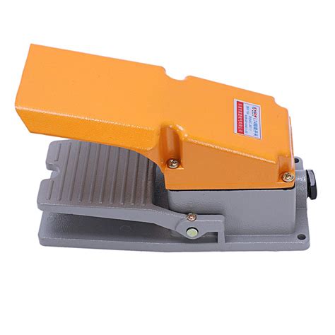 Toogoo Lt4 Foot Switch Aluminium Case Treadle Pedal Switch for Machine ...