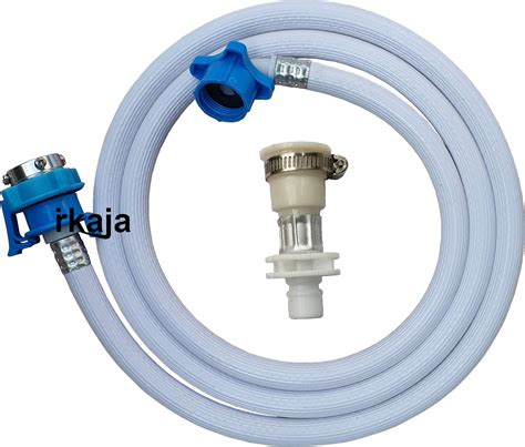 Irkaja 4 Meter Flexible PVC Washing Machine Water Inlet/Inflow Hose ...