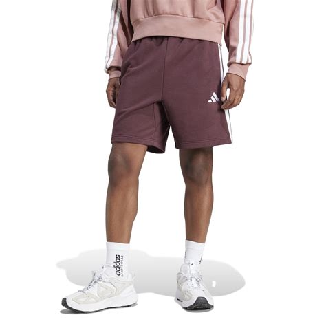 adidas | Essentials 3 Stripe Fleece Shorts Mens | Studio