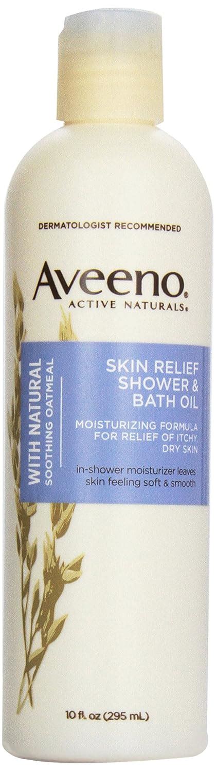 Buy Aveeno Active Naturals Skin Relief Shower & Bath Oil with Natural ...