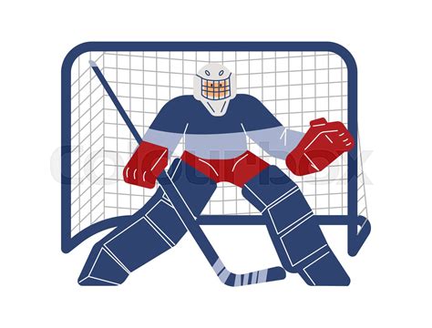 Hockey Goalie Clip Art