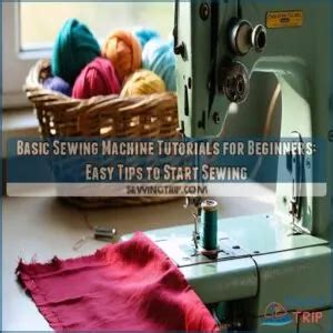 Sewing Machine Tutorials for Beginners 的图像结果