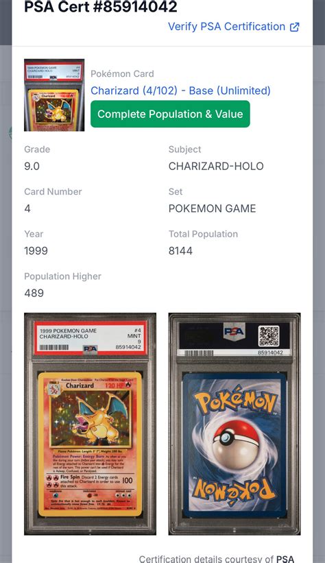 GoCollect Blog: GoCollect Cert Lookup Now Includes PSA Pokemon Cards