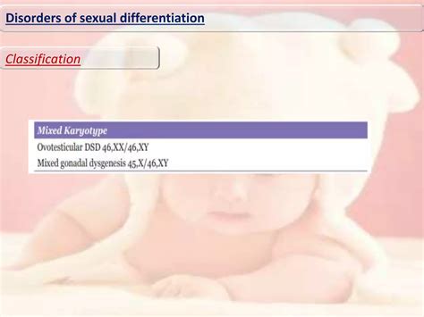Disorders of sexual differentiation | PPTX