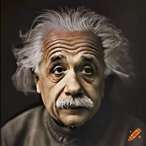 Portrait of albert einstein on Craiyon