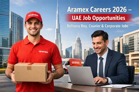 Aramex Careers 2026 in UAE - Latest Jobs, Delivery & Corporate Roles