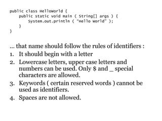 Image result for Notepad Java Program Class A HelloWorld
