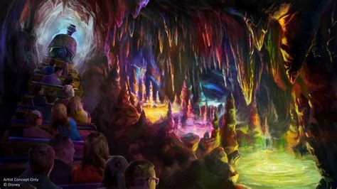 Preview the Big Thunder Mountain Railroad Rainbow Caverns