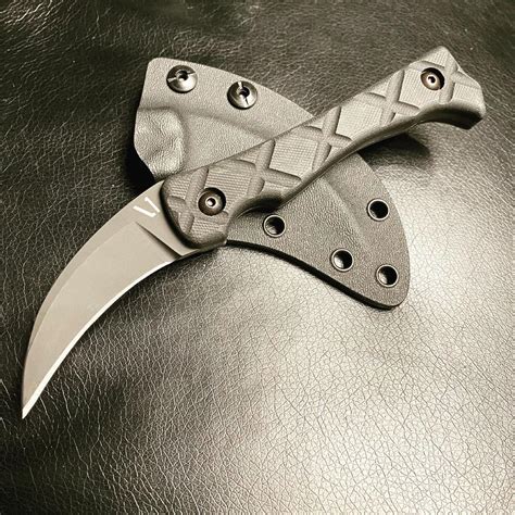 VARIANT ONE DEBUTS THE VALKYRIE MODIFIED KARAMBIT FIXED BLADE KNIFE