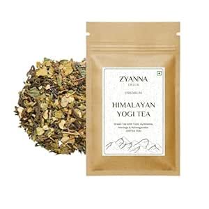 ZYANNA Himalayan Yogi Tea Loose Pack - Authentic Blend Of Exotic ...