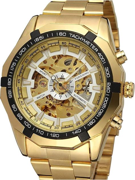 FANMIS Classic Mens Skeleton Automatic Mechanical India | Ubuy