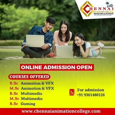 Chennai Animation College Admission Open In Chromepet - Bachelor Degree ...