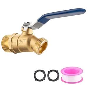 Brass 3/4" Hose Bib, Heavy Duty Outdoor Faucet, Lead-Free Outdoor ...