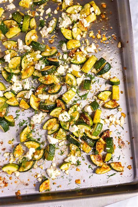 Roasted Zucchini Recipe
