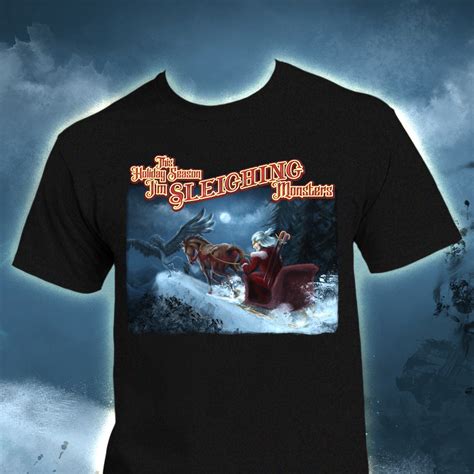 Monster Sleigher Festive T-shirt (inspired by The Witcher) - Realm One